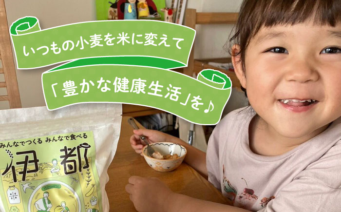 伊都 米粉 白 250g 糸島市 / フルタク グルテンフリー 米 [AHN001]