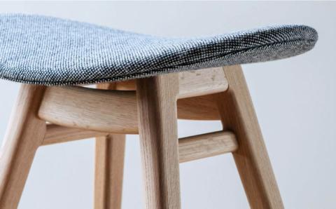 nomade stool 〈 Oak × Grey 〉 糸島市 / nomade design [AIF002]