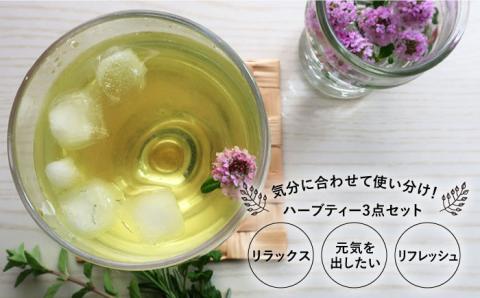 糸島オリジナルブレンド・ハーブティ3点セット ≪糸島≫【薬香農園コア・ファーム】健康/ハーブ/自然/いとしま [AJC002]