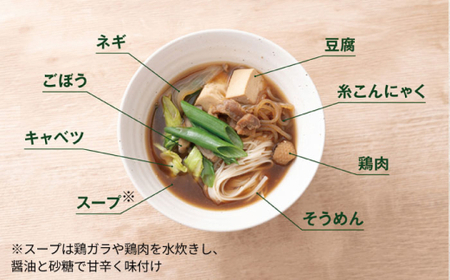 糸島郷土料理そうめんちり 1人前 糸島市 / Carna / そうめん ネギ [ALA057]