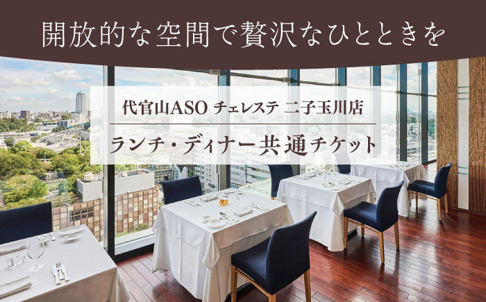 【二子玉川】代官山ASO チェレステ 糸島市特産品コース1名様＜ランチ・ディナー共通＞ [AMN001]