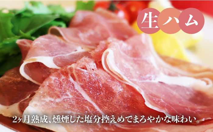 【 全6回 定期便 】 糸島 の 陽光ハム / ウインナー セット 5《糸島》 【志摩スモークハウス】 [AOA021]