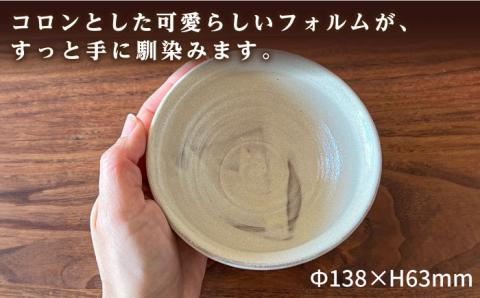 粉引 たわみ 碗 《糸島》【高麗窯】 【いとしまごころ】[AOZ002]