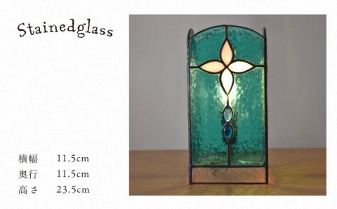 ステンドグラスランプ SL-3≪アトリエエトルリア≫照明/インテリア/工芸品/糸島市 [ARF002]