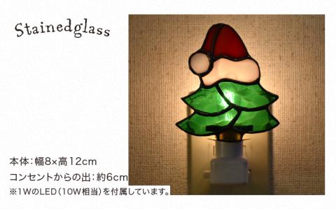 ステンドグラスナイトライト SNL-4【アトリエエトルリア】 [ARF030]