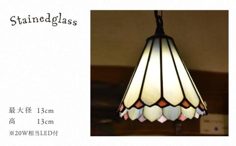 ステンドグラスペンダントライトSPL-3【アトリエエトルリア】 [ARF043]