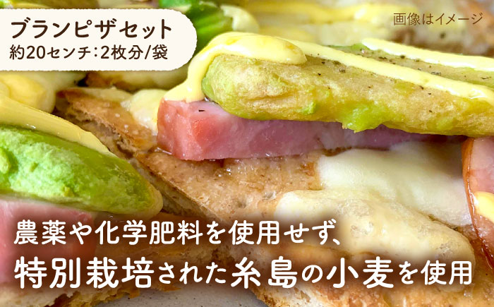 【全6回定期便】粉類の計量不要！おうちで簡単パンとピザのキット・全種入り・3袋（各1回分）入り【天然パン工房楽楽】【いとしまごころ】 [AVC039]