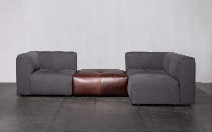 Ritzwell】PLAZA SOFA（L型セット） 家具 ソファ [AYG010]: 糸島市ANAのふるさと納税