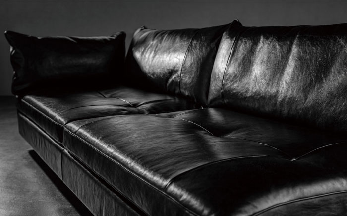 【Ritzwell】LIGHT FIELD SOFA - LEATHER - ソファー 3人掛け 本革 [AYG045]