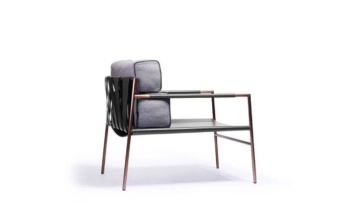 【Ritzwell】IBIZA FORTE EASY CHAIR -HAND STITCH- [AYG051]