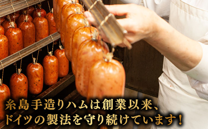 【全3回定期便】【本場ドイツで連続金賞受賞】金賞 受賞 セット 5種 詰め合わせ （ ハム / ソーセージ / ウインナー） 糸島市 / 糸島手造りハム [AAC028]