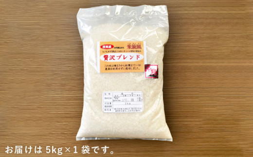 【令和8年産 新米】米 旋風 贅沢 ブレンド 5kg 《糸島》【百笑屋】 [ABF005]  米 お米 白米 精米 ひのひかり ヒノヒカリ ミルキークイーン ミルキークィーン