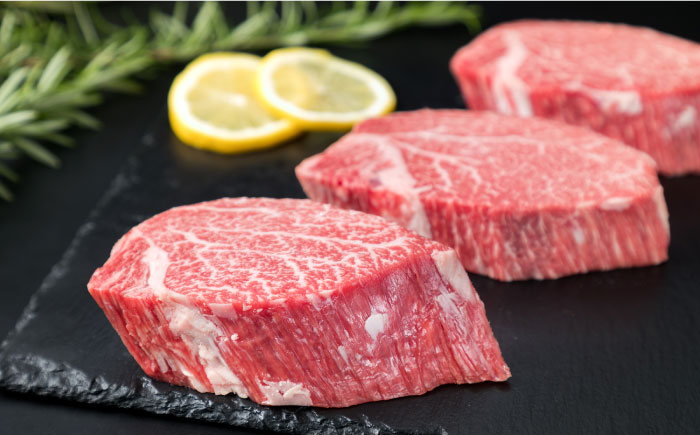 【全12回定期便】A4ランク 博多和牛 ヒレ肉シャトーブリアン 約180g×3枚×12回《糸島》【糸島ミートデリ工房】 [ACA168]