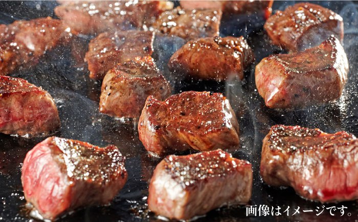 【全12回定期便】【訳あり】A4ランク 博多和牛 ミックス サイコロステーキ400g ( ヒレ ロース モモ ) 糸島ミートデリ工房 [ACA244]