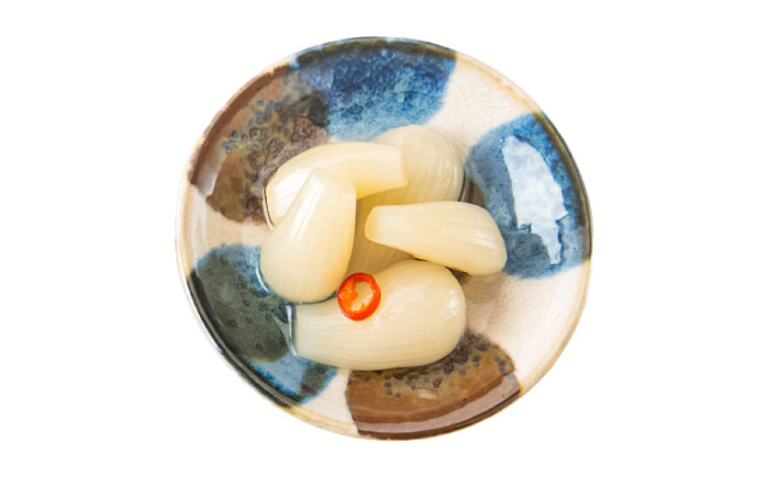 九州産 昔ながらの 田舎らっきょう 大粒 ファミリーサイズ 1.3kg 糸島市 / 荒木のつけもの らっきょう ラッキョウ 漬物 [ACE005]