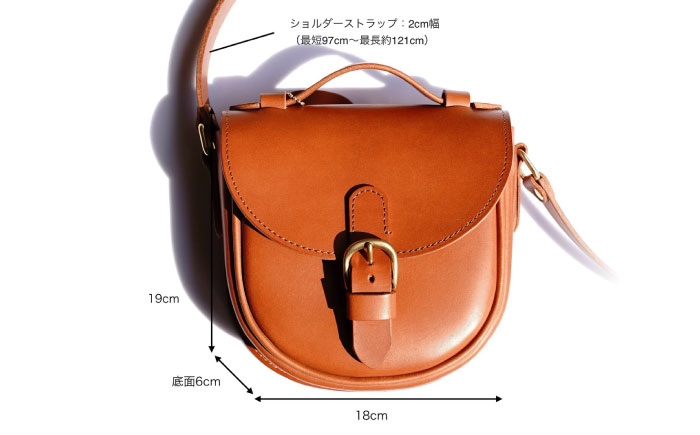 Ove no.2 【オーヴェ】 ショルダーバッグ 糸島市 / LADIES＆GENTLEMEN 本革 革製品 [ADK071]