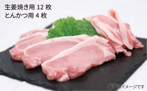 糸島豚肉セット（焼肉用・生姜焼き用・とんかつ用）糸島市 / JA糸島産直市場 伊都菜彩 [AED003]