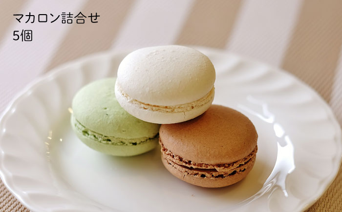 つまんでご卵 糸島ロール & マカロン5個 詰め合わせ 《糸島》【緑の農園】 [AGA003]