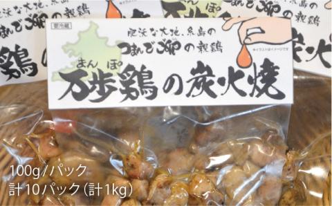 万歩鶏 の 炭火焼 満喫 セット[AGA018] 《糸島》【緑の農園】