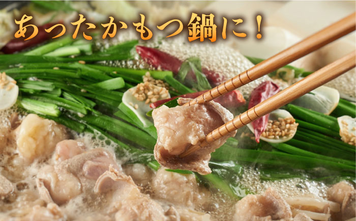 糸島牛 ホルモンミックス 400g  糸島市 / 一番田舎 黒毛和牛 和牛 [AGN005]