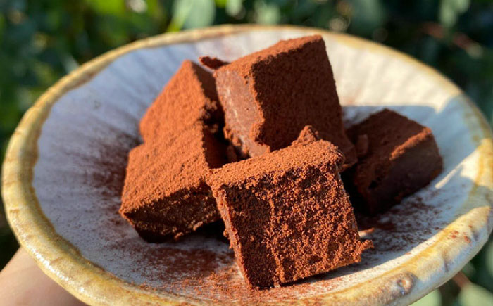 【豆腐を使った生チョコ】 とろりんちょ 2パック 糸島市 / イトオカシ。 [AHP007]