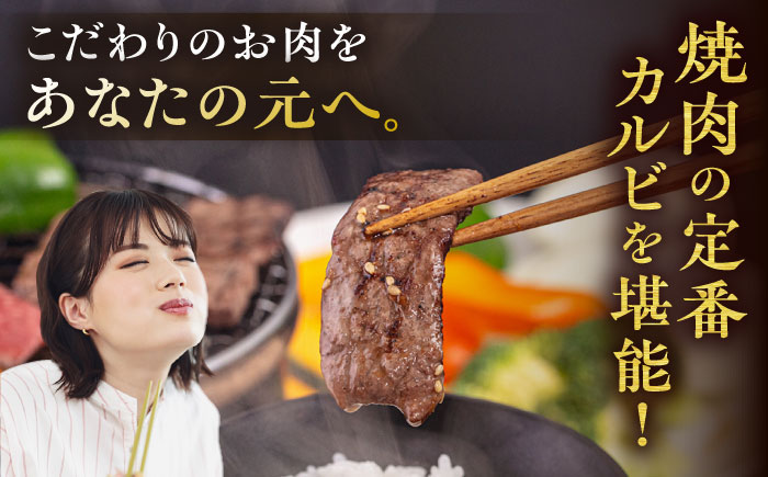【全6回定期便】【A4/A5等級】博多和牛 カルビ 焼肉用 1kg 糸島市 / ヒサダヤフーズ 黒毛和牛 牛肉 焼き肉 雌牛 [AIA106]