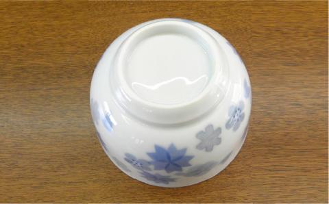 有田焼 和紙染めどんぶり2個セット 伊都桃山窯 福岡県糸島市 陶磁器 クラフト 伝統 工芸 [AKB023]