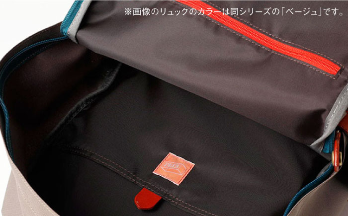 ZAINOリュック（チャコールグレー）糸島市 / SCATOLA 【いとしまごころ】 リュックサック バッグ 鞄 かばん [ALZ006]