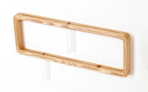 一輪挿し「answer frame」セット ホワイトアッシュ≪糸島≫【answer】お洒落/インテリア/花瓶/クラフト/オリジナル [APB003]