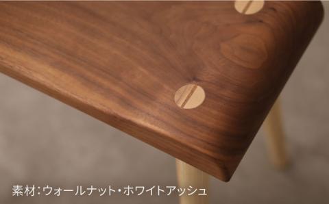 ウォールナットスツール≪糸島≫【answer】お洒落/インテリア/木工家具/クラフト/オリジナル [APB015]