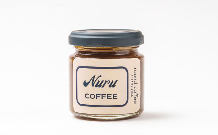 NURU コーヒー ジャム 1個（90g）糸島市 / round coffee コーヒークリーム コーヒーペースト [AQQ007]