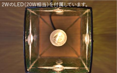 ステンドグラスランプ SL-3≪アトリエエトルリア≫照明/インテリア/工芸品/糸島市 [ARF002]