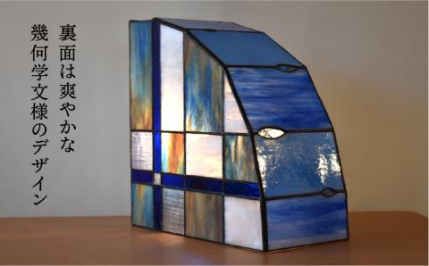 ステンドグラスランプSL-23 クチナシ【アトリエエトルリア】 [ARF023]