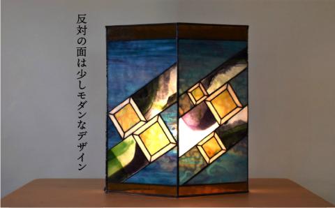 ステンドグラスランプ SL-24 グレープバイン【アトリエエトルリア】 [ARF024]