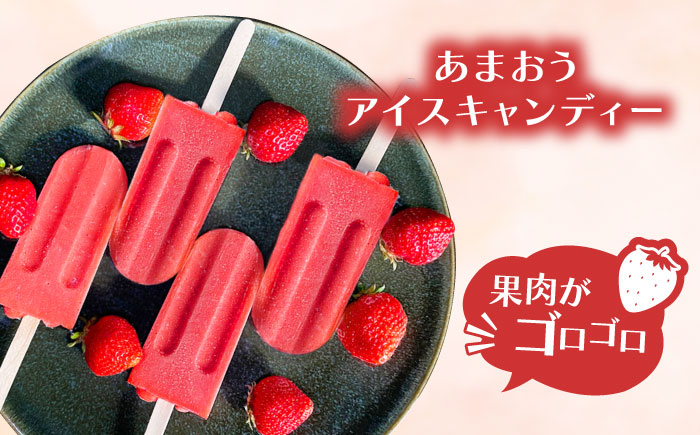 あまおう アイス キャンディー 10本 糸島市 / 磯本農園 TANNAL [ATB036]