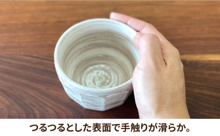 コップ 面取り （大） 糸島市 / 工房わらし（宮元 美希）【いとしまごころ】 [ATZ002]