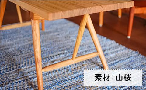 センターテーブル≪糸島≫【工房はーべすと】インテリア/木工家具/リビング/オリジナル [AYA005]