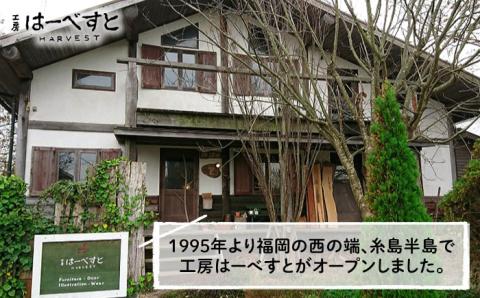 ムーンクロック ≪糸島≫【工房はーべすと】時計/木工/クラフト/インテリア [AYA008]