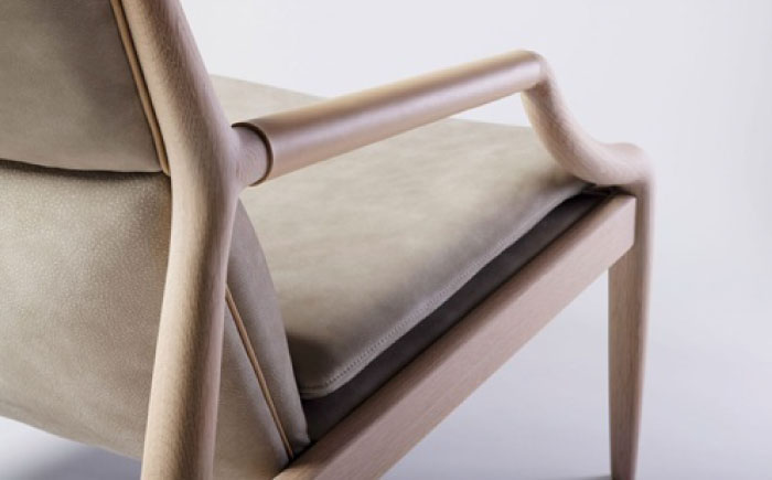 【Ritzwell】CONSTANTINO EASY CHAIR レザー [AYG078]