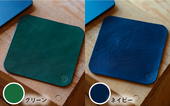 【年内発送】【経年変化を楽しむ本革製品】マウス パッド Mサイズ 《糸島》【BLESS】 [AAA009]