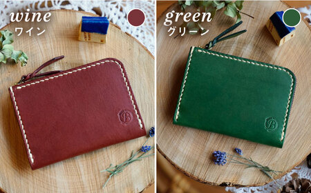 本革 miniウォレット 糸島市 / BLESS [AAA012] クラフト 革財布
