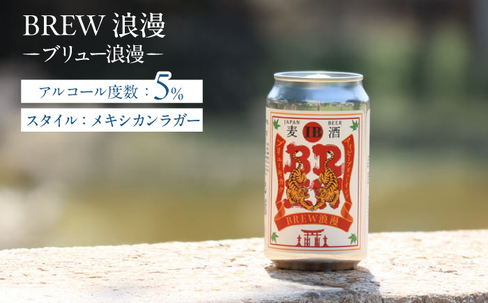 糸島 クラフトビール 3種（ウィートエール/ペールエール/メキシカンラガー） 飲み比べセット 3種×2缶 計6缶 各350ml  IB BREWING　糸島市 / 株式会社Story Agent お酒 地ビール [ABQ001]
