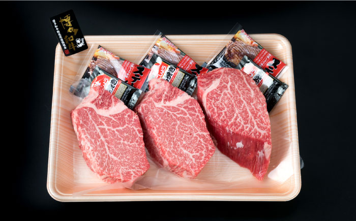 【全12回定期便】A4ランク 博多和牛 ヒレ肉シャトーブリアン 約180g×3枚×12回《糸島》【糸島ミートデリ工房】 [ACA168]