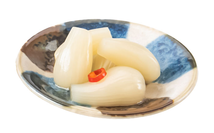 九州産 昔ながらの 田舎らっきょう 大粒 ファミリーサイズ 1.3kg 糸島市 / 荒木のつけもの らっきょう ラッキョウ 漬物 [ACE005]