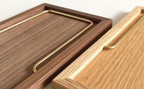 黄金比の卓上鏡 オーク≪糸島≫【贈り物家具 みはたや】クラフト/贈り物/鏡/ミラー/インテリア/オリジナル [ADD004]