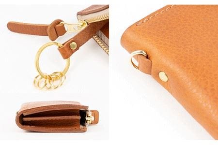 【年内発送】L字 ファスナー の キーケース 《糸島》【LADIES&GENTLEMEN】 革 革製品 [ADK002]
