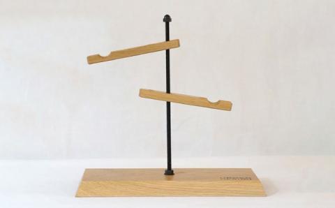 Reel stand 2台用/RS2/組立式/釣り/リール/UROKODESIGN [AFG008]