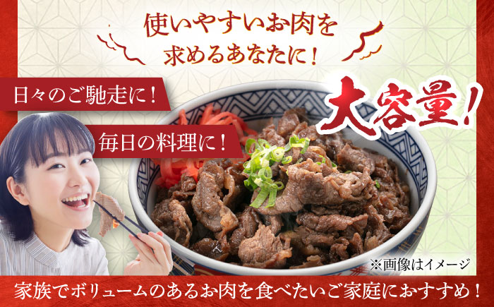 【全3回定期便】【月限定10個】希少 糸島 和牛 こまぎれ 1kg 糸島 / トラヤミートセンター [AJD011]