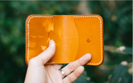 DURAM コンパクト 二つ折り 財布 / 2つ折り 革 レザー 11006 《糸島》【Duram Factory】 ドゥラムファクトリー [AJE055]