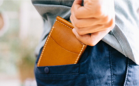 DURAM マネー クリップ / 財布 革 レザー 19002《糸島》【Duram Factory】 ドゥラムファクトリー [AJE061]